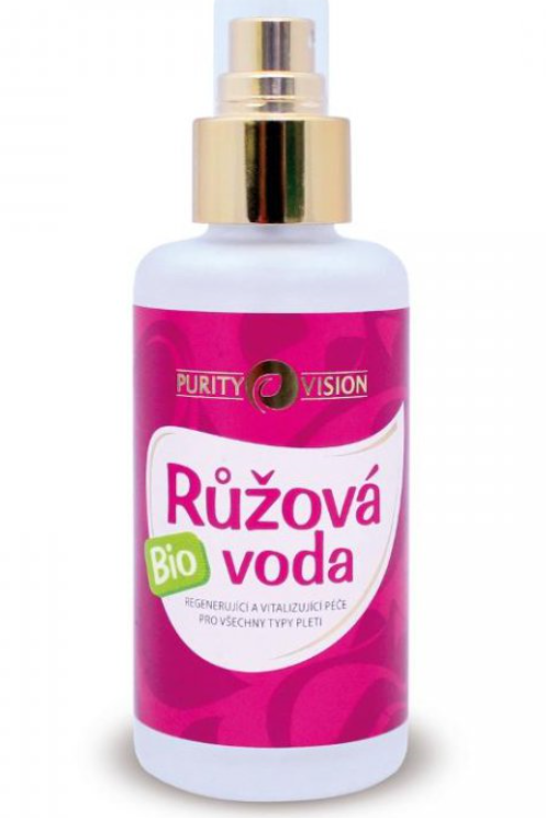 BIO Růžová voda 100 ml Purity Vision 